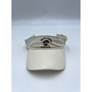 Vintage Malibu Rum Strapback Visor Adjustable